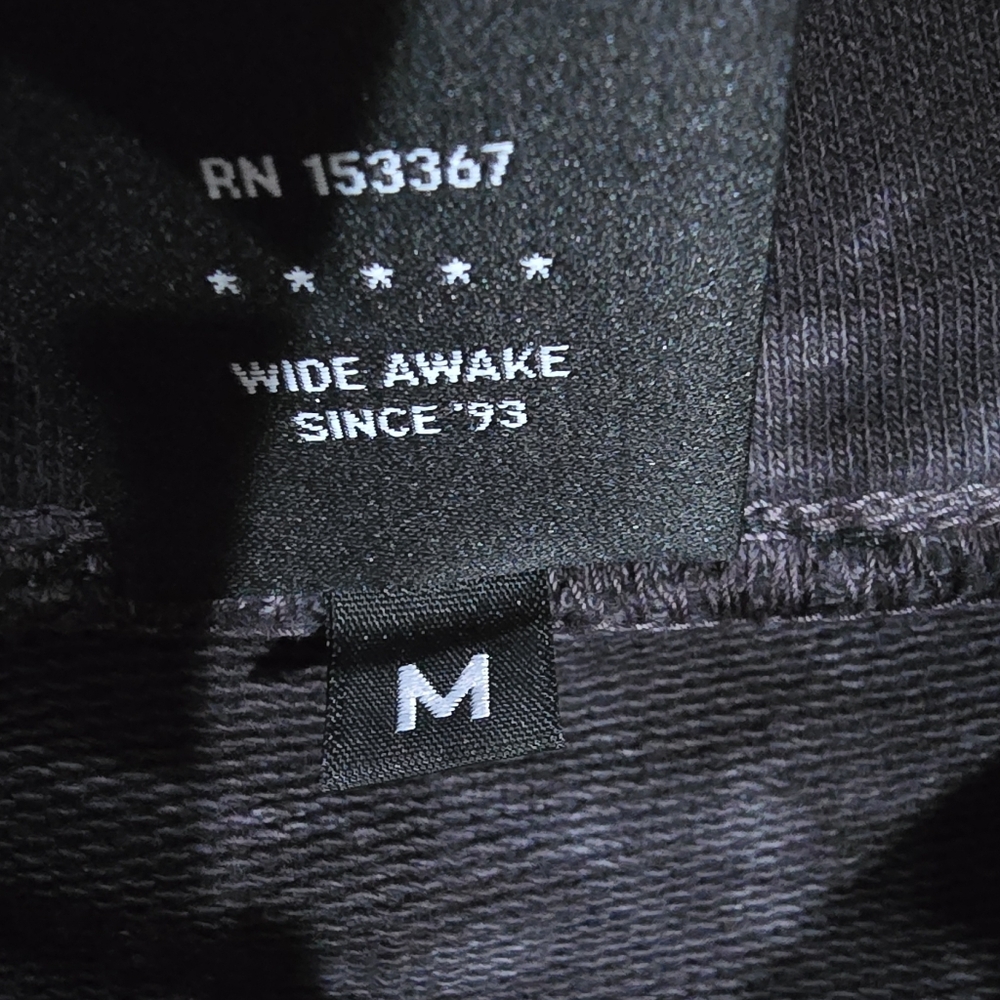 Insomniac Electric Mile Hoodie Mens M Black Tie Dye Pullover Long Sleeve - Picture 6 of 6